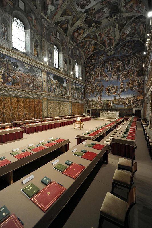 VATICAN CONCLAVE 2013 PREPARATIONS