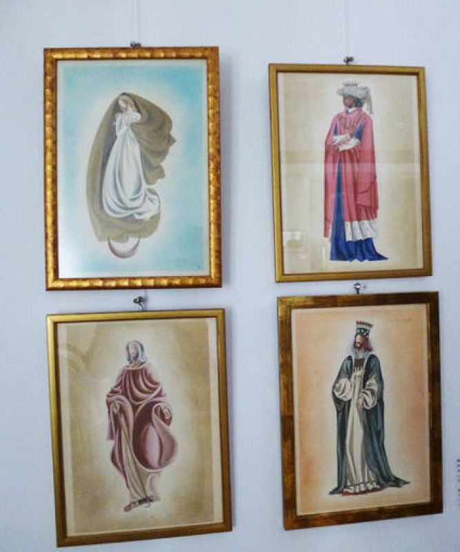  José Luis López Vázquez, Arte en Papel