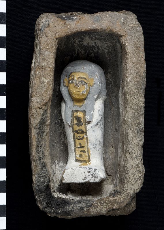 Shabti del ajuar funerario de Ahhotep.