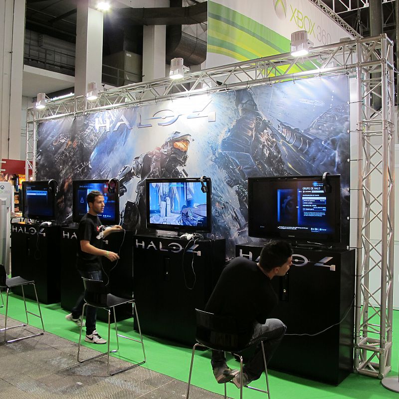 Stand de 'Halo 4'