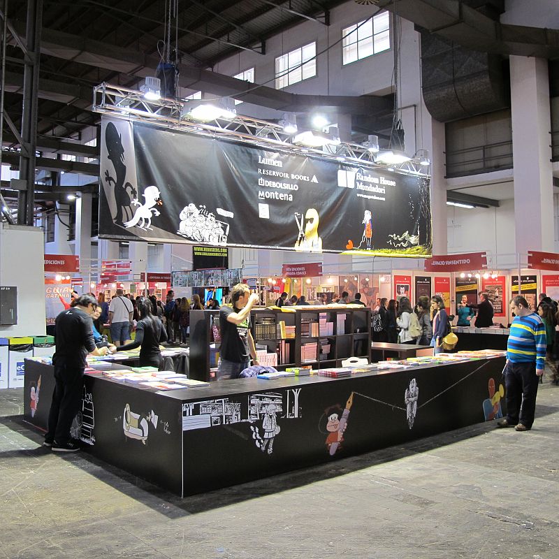 Stand de la editorial Ramdom House Mondadori