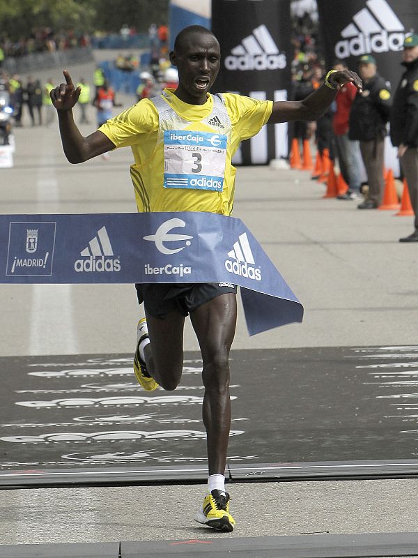 Francis Kiprop nuevo récord del maratón de Madrid