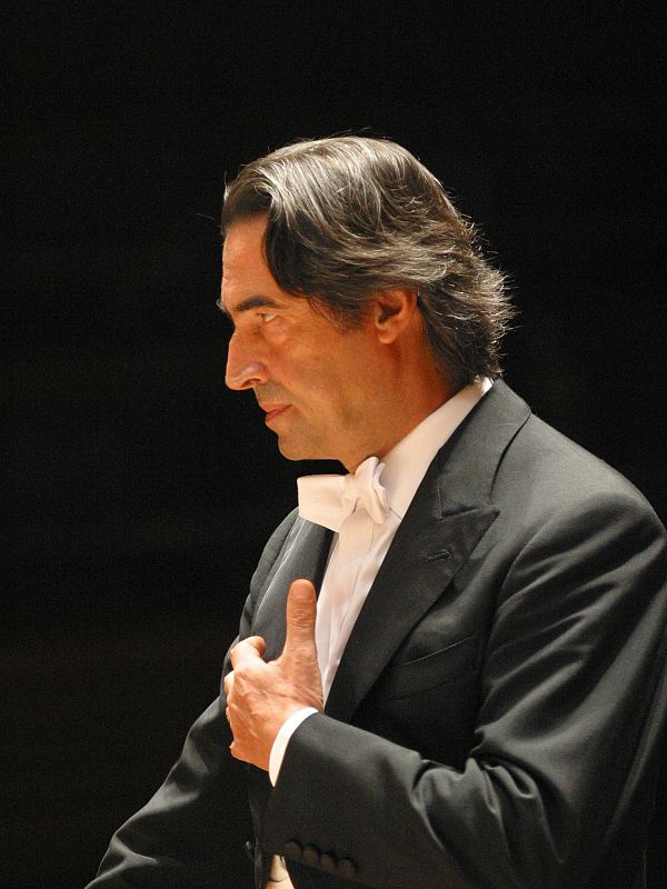 El director Riccardo Muti