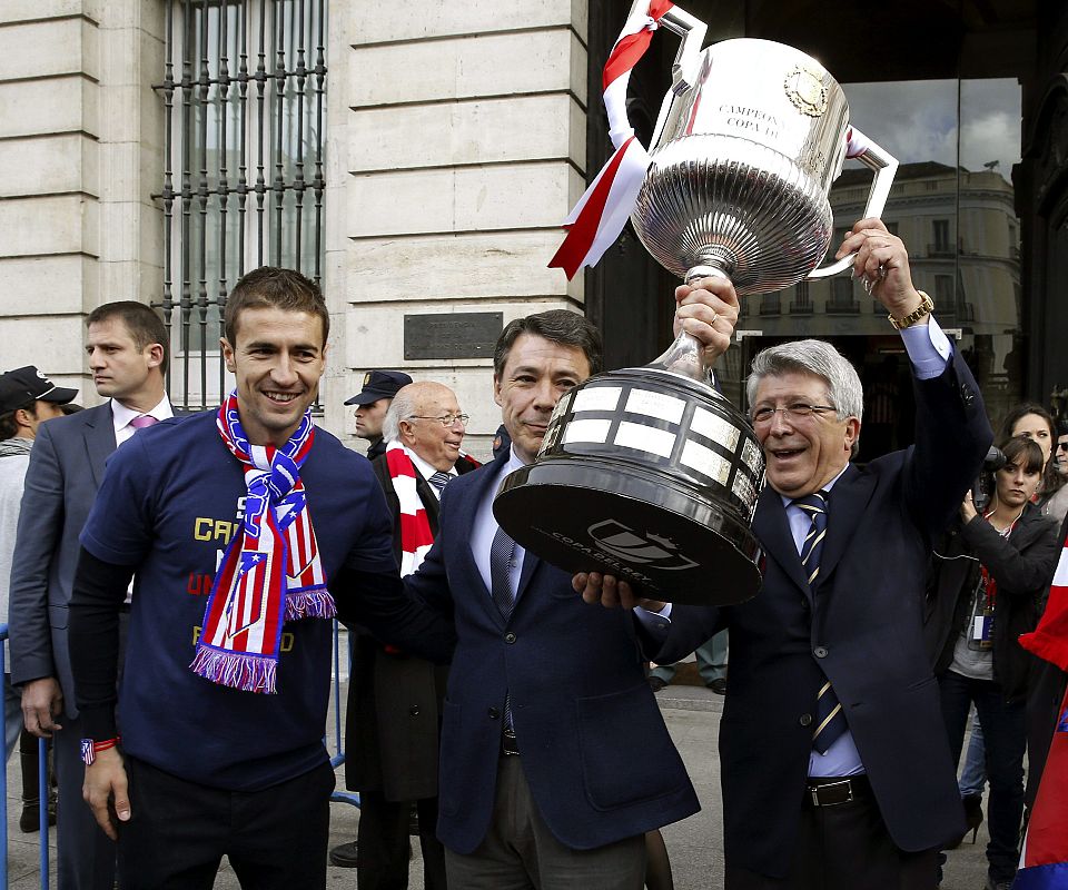 ATLÉTICO CELEBRA CON LOS AFICIONADOS LA DÉCIMA COPA DEL REY