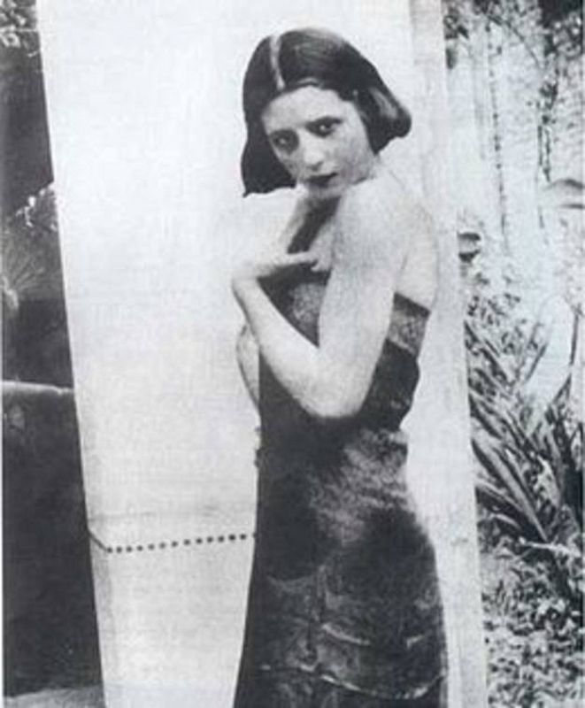 Eva Perón con 15 años, edad en la que salió de su pueblo para ir a Buenos Aires.