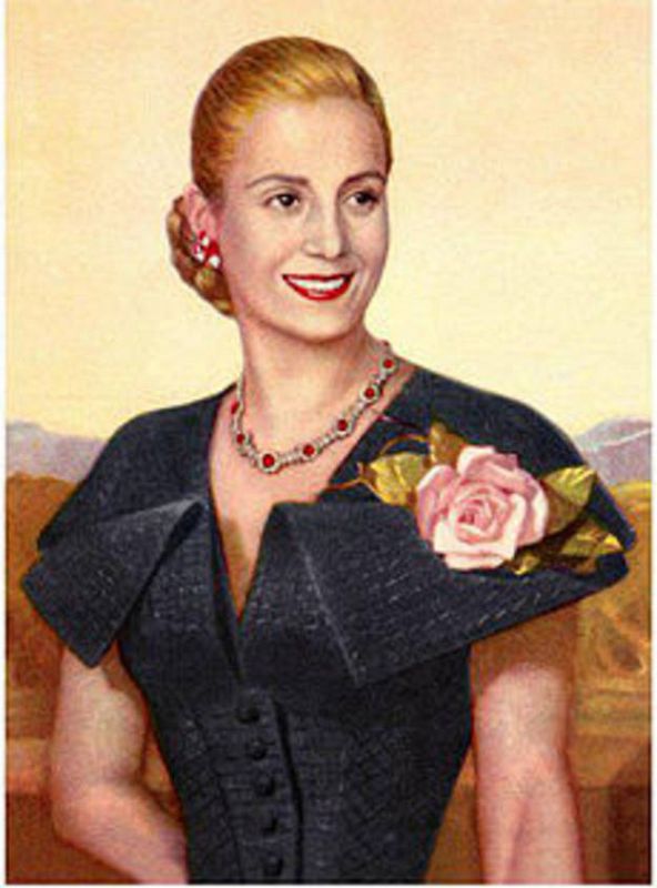 Retrato Oficial de Eva Perón