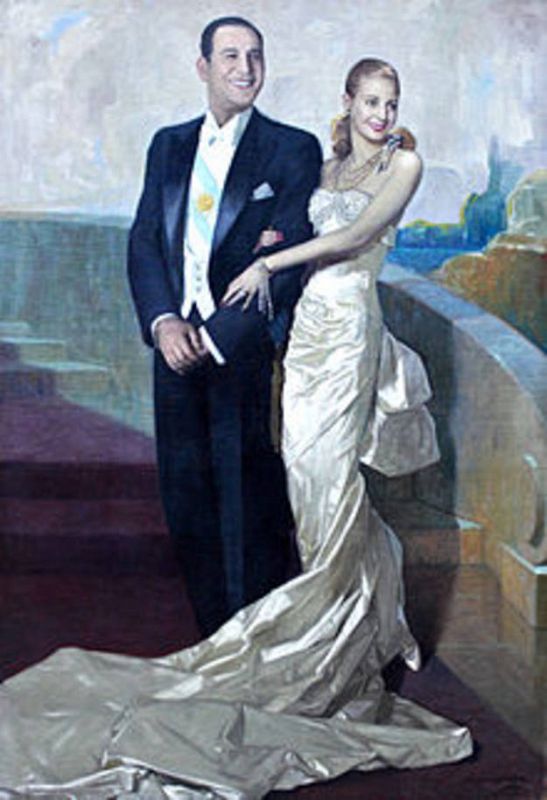 Retrato del matrimonio Perón