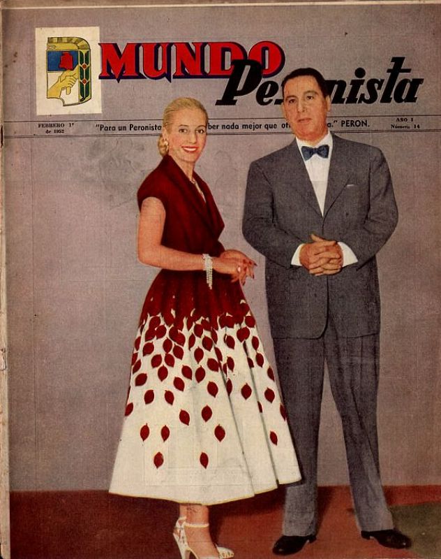 Portada de El Mundo Peronista de 1952