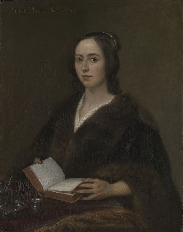 "Retrato de Anna Maria van Schurman", de Jan Lievens, 1649.