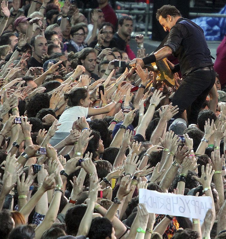 CONCIERTO DE  BRUCE SPRINGSTEEN EN GIJÓN