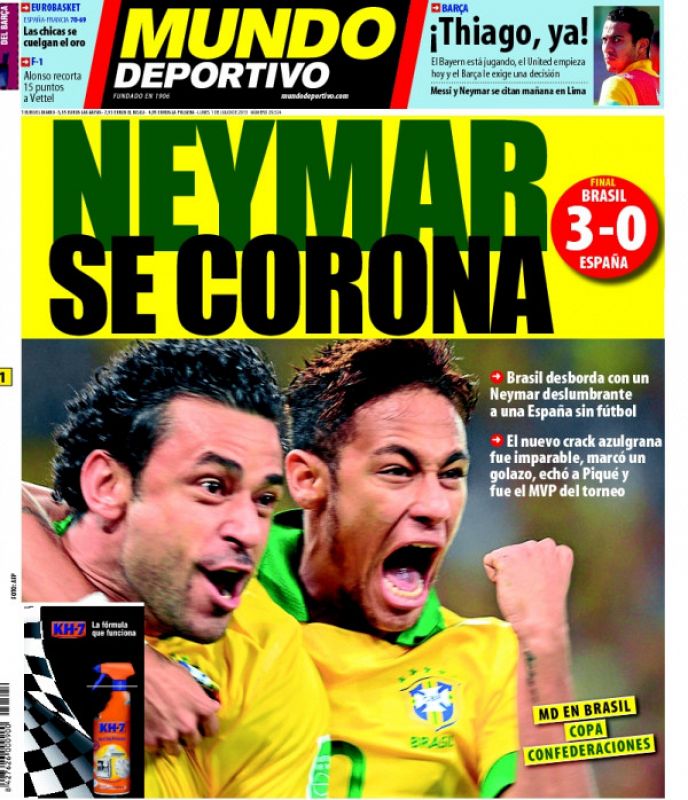 Portada de El Mundo Deportivo