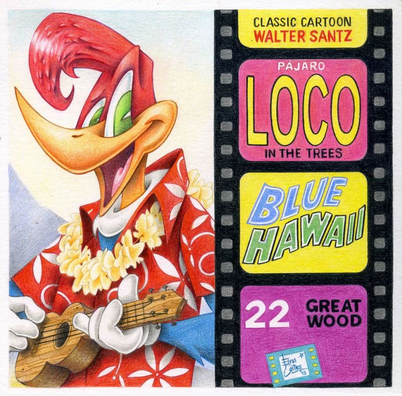 El Pájaro Loco  es el protagonista de Blue Hawaii de Elvis Presley