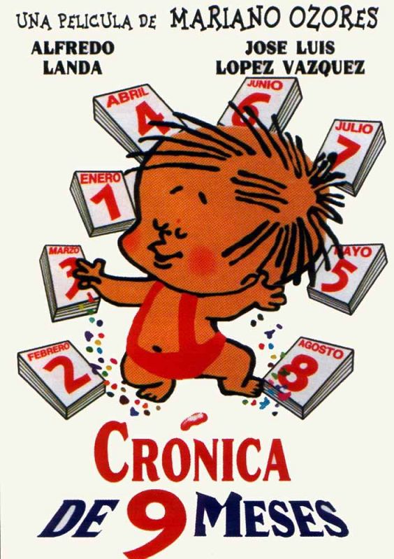 Cartel de la película Crónica de nueve meses