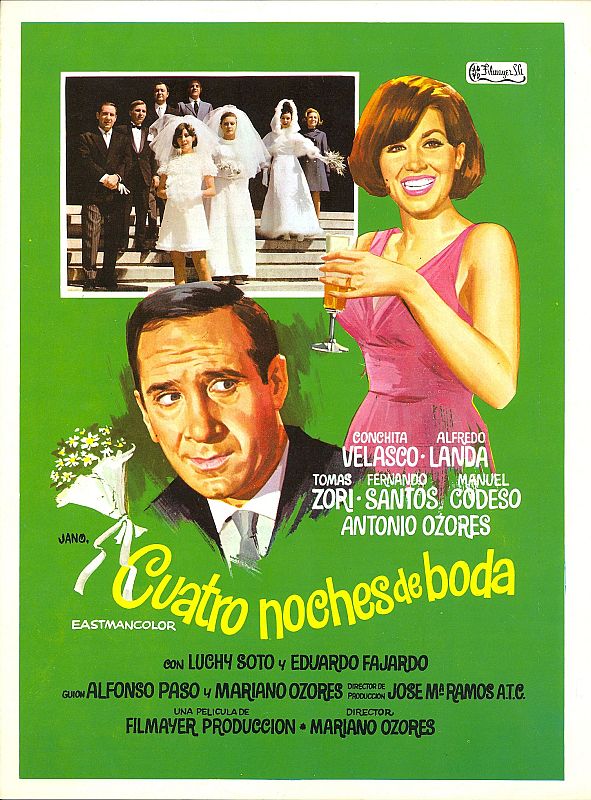 Cartel de la película Cuatro noches de boda