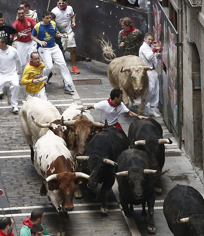 SÉPTIMO ENCIERRO SAN FERMINES