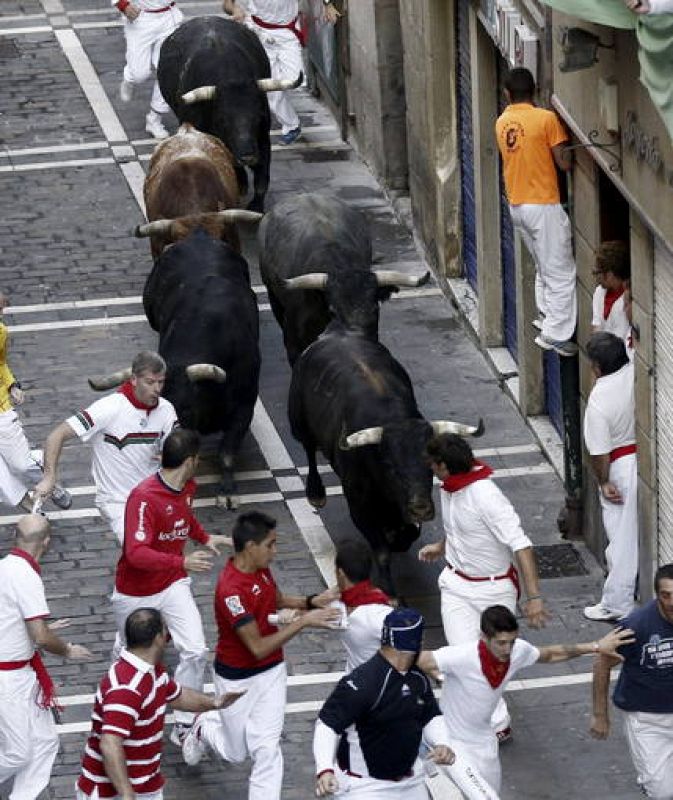 Último encierro de San Fermín 2013