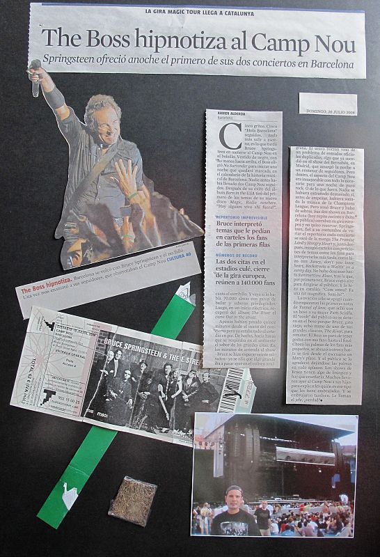 Collage sobre Bruce Springsteen