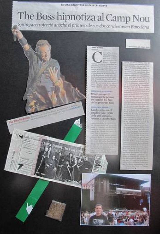 Collage sobre Bruce Springsteen