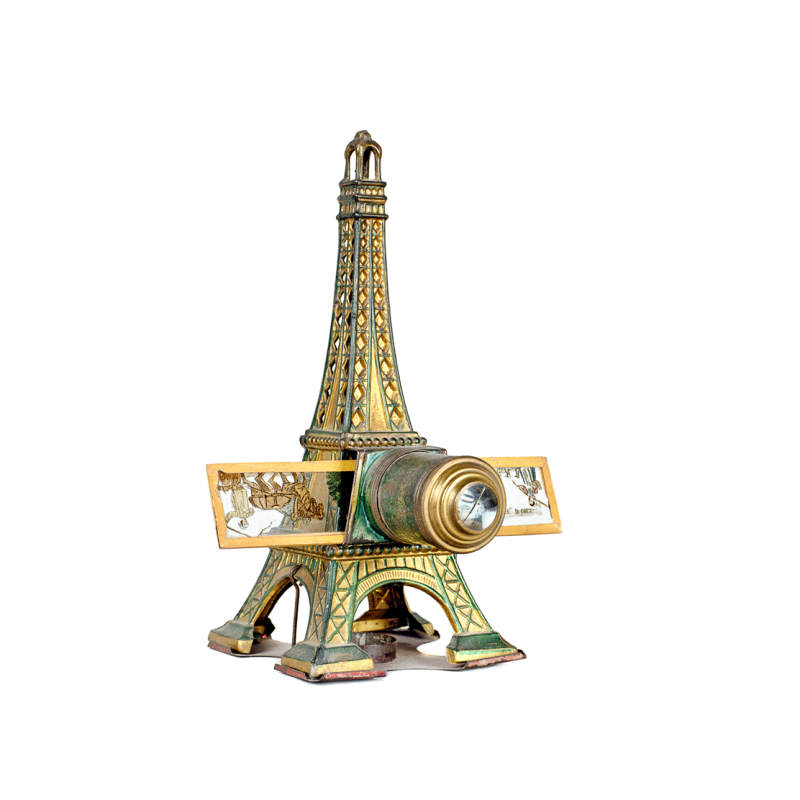Lapierre (Manufacture d¿optique), linterna mágica en forma de torre Eiffel, París, 1889.
