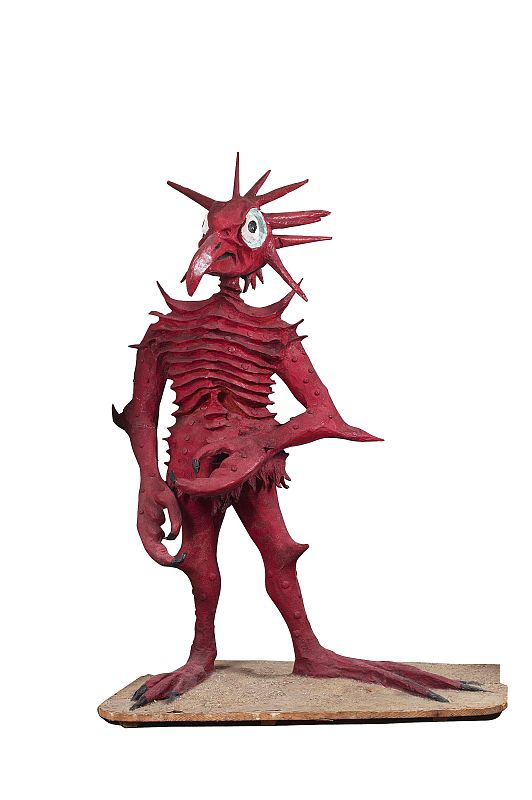 Félix Labisse. El selenita de Voyage dans la Lune [Viaje a la Luna], 1902. Reproducción de época.