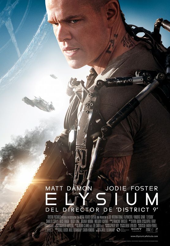 Más allá de la lucha por la tierra, 'Elysium' explora las ideas de la justicia social, la lucha de clases y las relaciones interraciales.