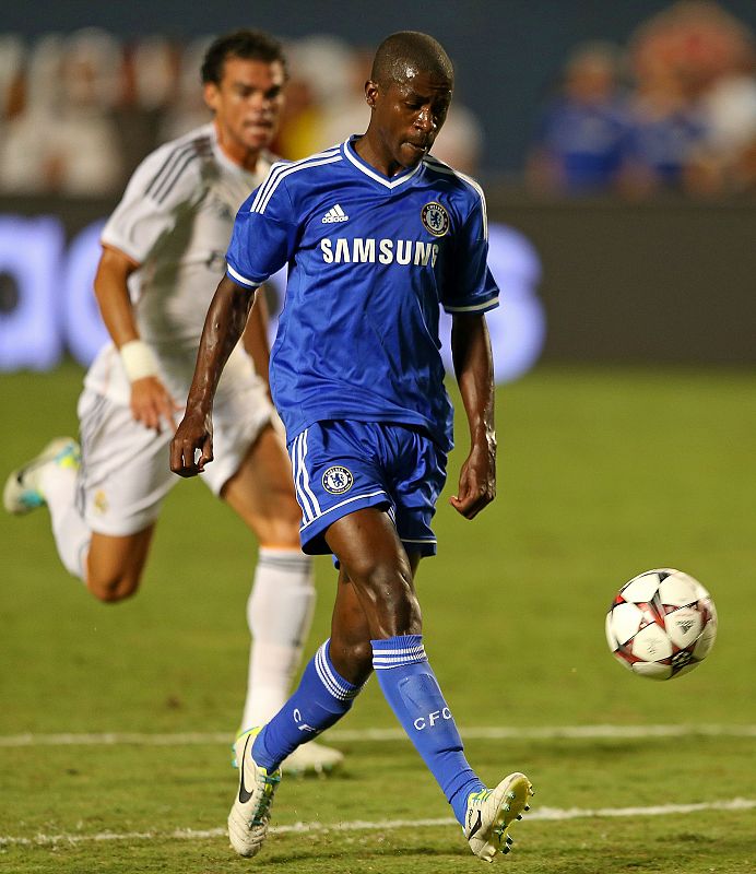 El brasileño Ramires, del Chelsea, en un momento del partido