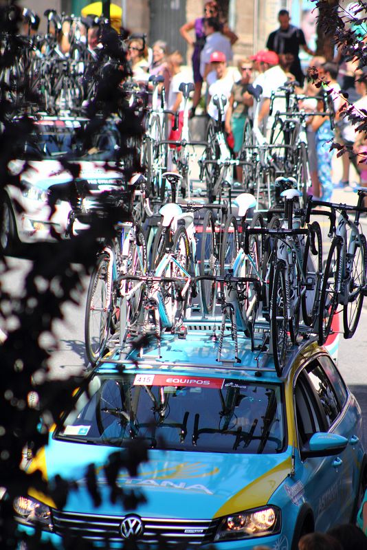 Bicicletas en primera clase. Fotografía de Juan Carlos Rodríguez Mínguez