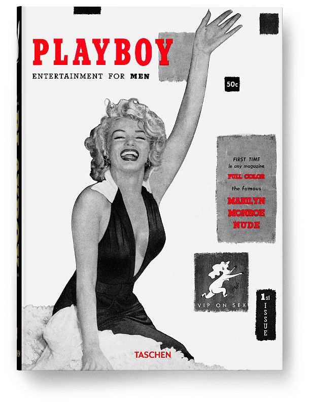 Portada del priemr número de 'Playboy, con Marilyn Monroe