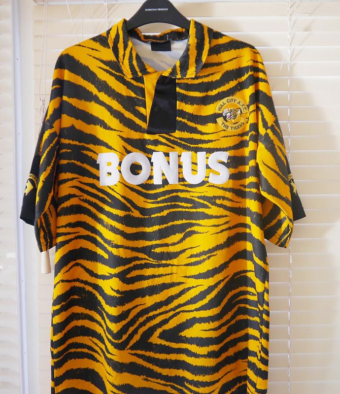 Camiseta del Hull City 1992-1995