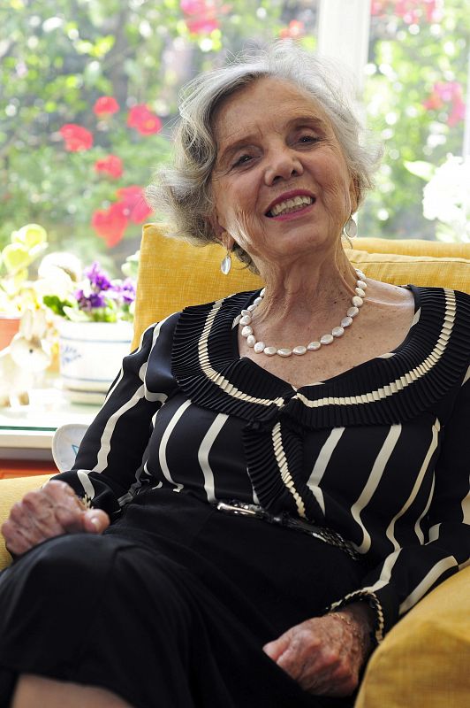 LA ESCRITORA MEXICANA ELENA PONIATOWSKA, PREMIO CERVANTES 2013