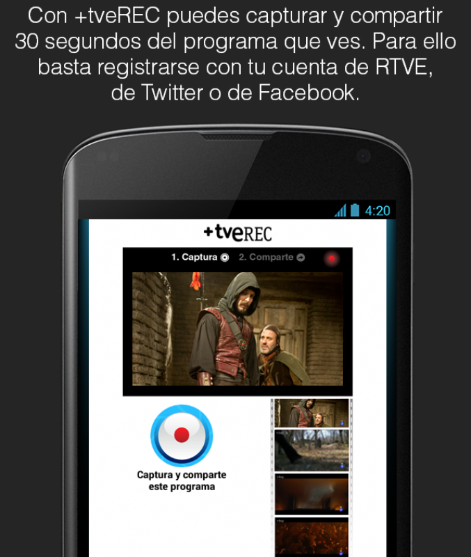 Cómo usar +TVE en teléfonos Android - 6