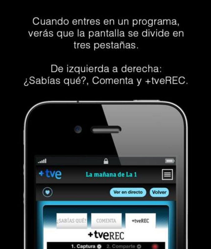 Cómo usar +TVE en iPhone - 5