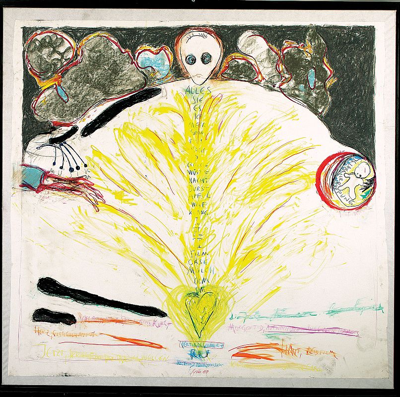 'Dolor vertical' de Günter Brus.