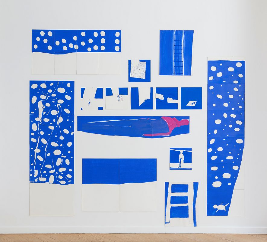 'El mar azul', de Anne Marie Schneider.