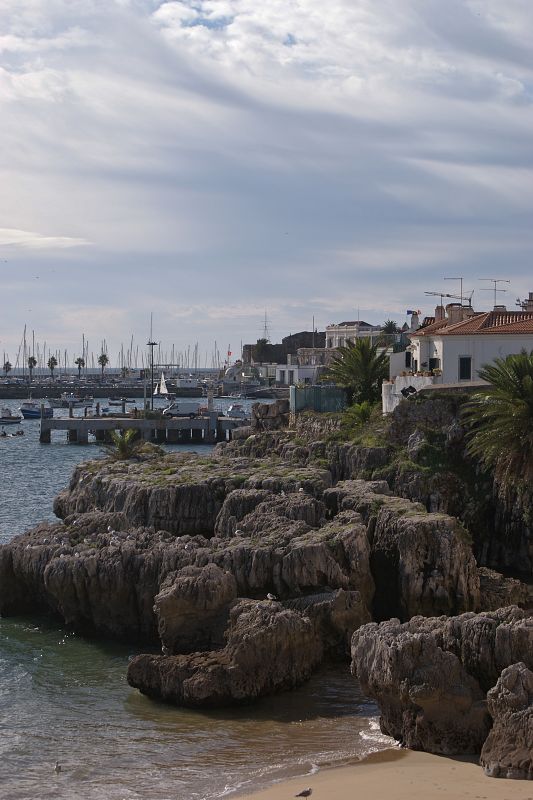 Una cala de Cascais