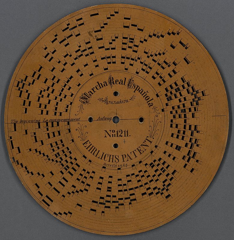 Marcha Real Española. Granadera de entre 1876 y 1910.