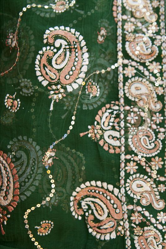 Las telas de la India