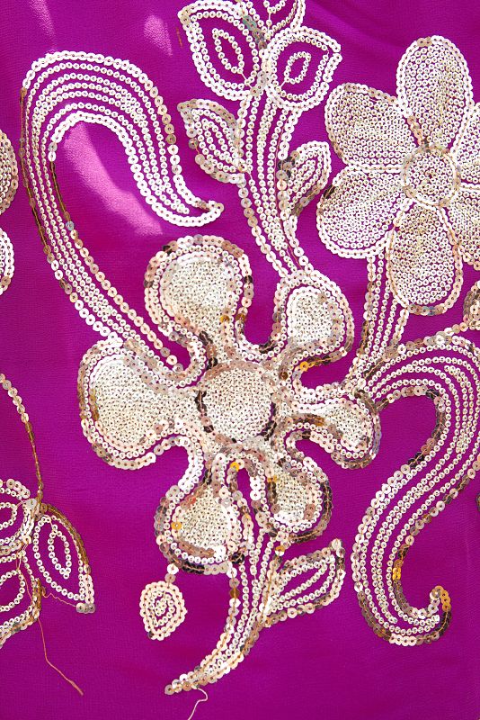 Las telas de la India