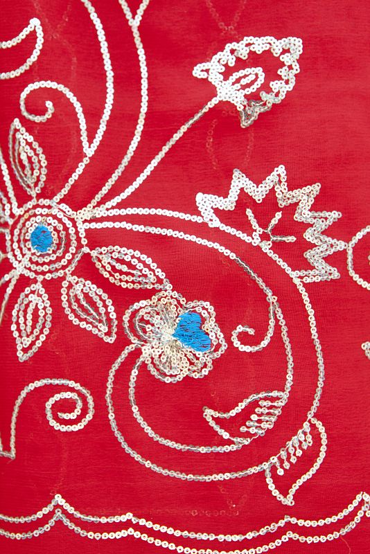 Las telas de la India