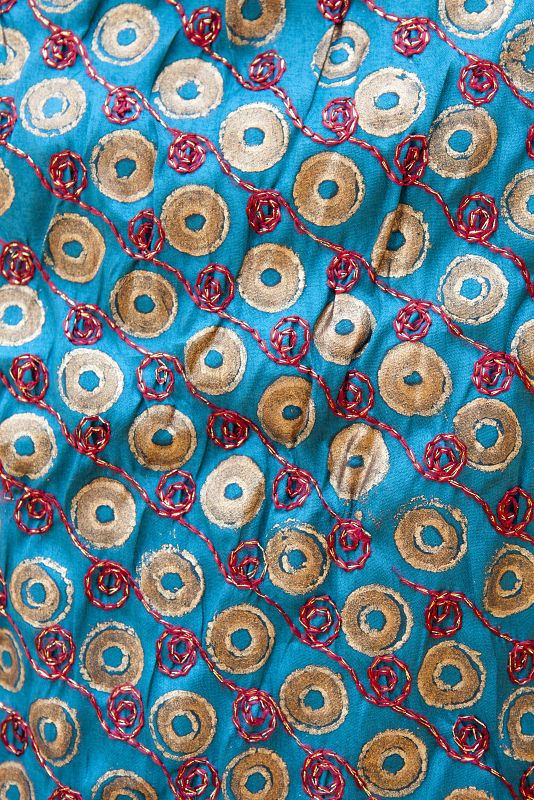 Las telas de la India