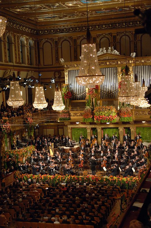 Como cada 1 de enero,  la Orquesta Filarmónica de Viena ofrecerá su tradicional Concierto de Año Nuevo.
