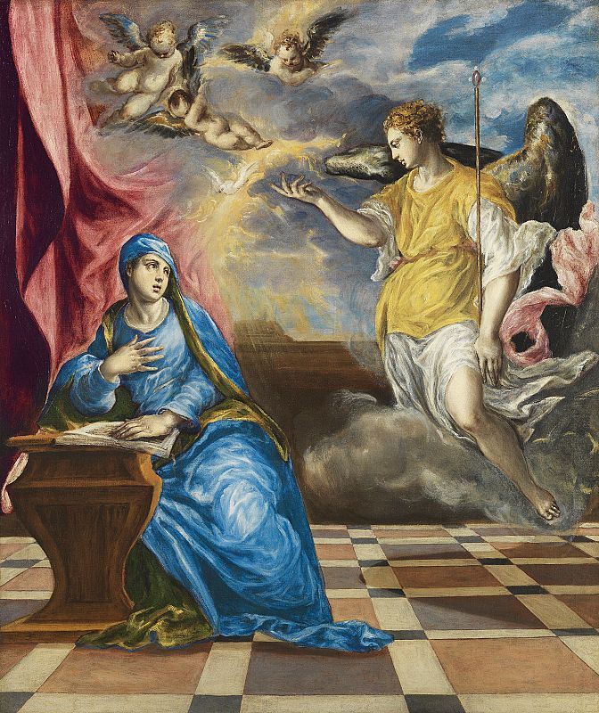 'La Anunciación' (1576), de El Greco