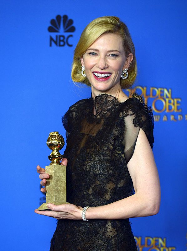 La actirz australiana Cate Blanchett mejor actriz por su interpretación en 'Blue Jasmine', de Woody Allen.