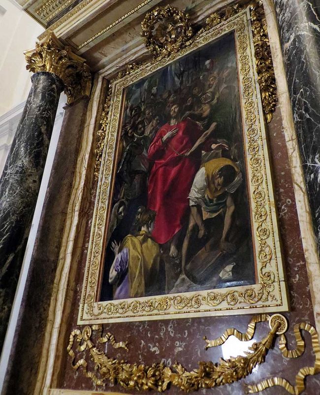 'El Expolio' del Greco se restauró y se trasladó a la sacristía de la Catedral de Toledo