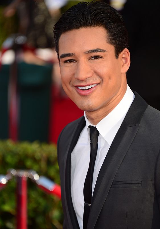 El actor de televisión Mario Lopez en su llegada a los premios del sindicato de actores de EE.UU. en Los Angeles