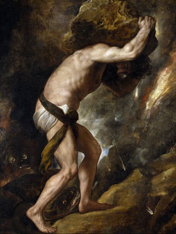 'Sísifo', de Tiziano 