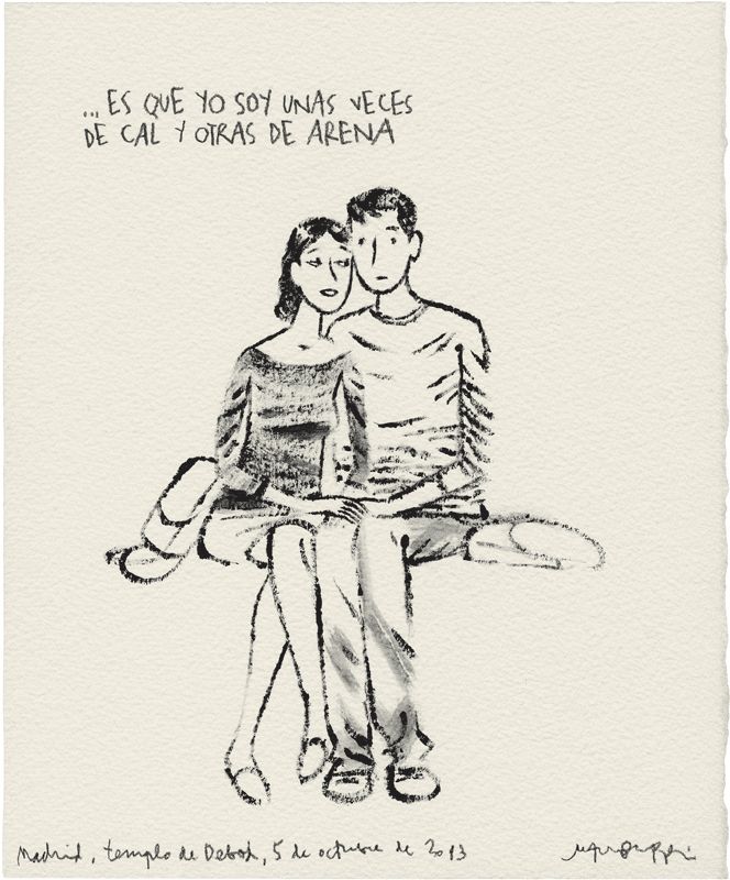 Página de 'Cuaderno de frases encontradas', de Juan Berrio