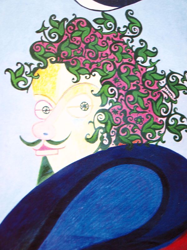 Caricatura de Vázquez de Sola de Gustavo Adolfo Bécquer