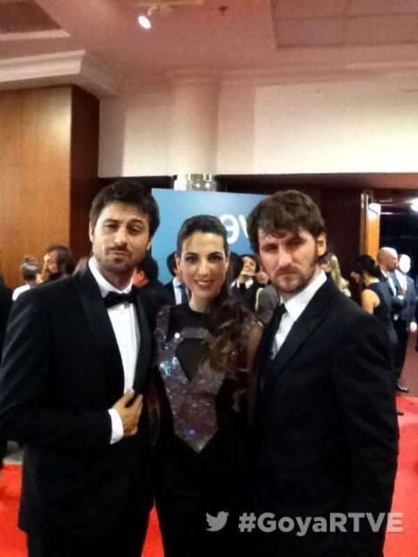 Los actores Raúl Arévalo y Hugo Silva.