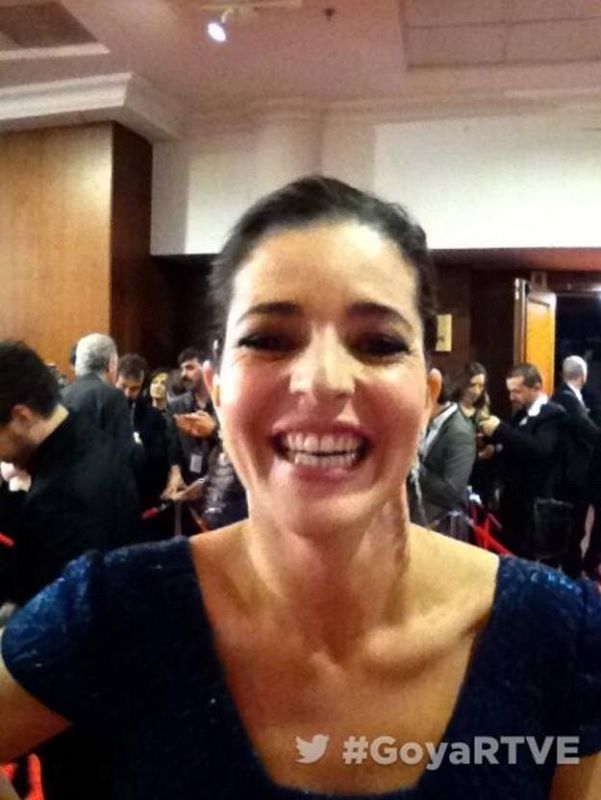 La actriz Nora Navas.